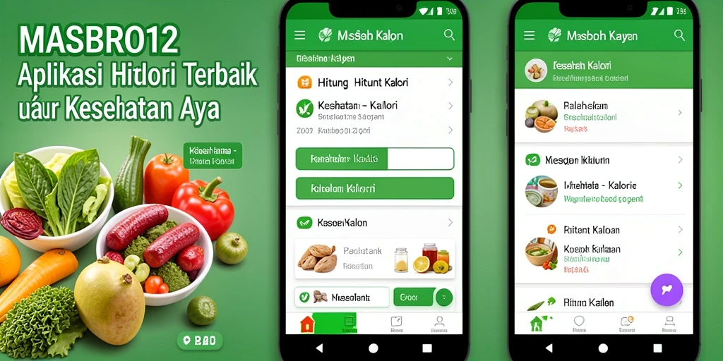 Tampilan antarmuka aplikasi MASBRO12 yang intuitif dan fungsional.