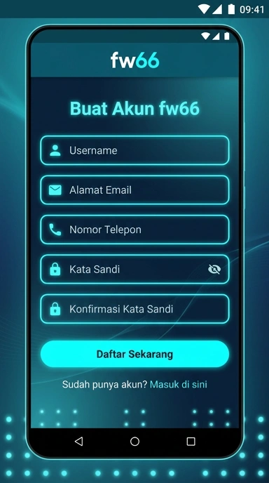 Cara Mudah Daftar Akun fw66 untuk Pengguna Android